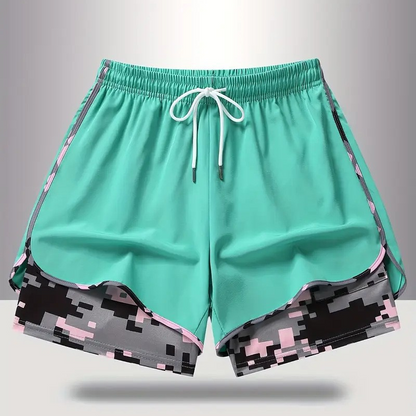 🔥Time-Limited Special⏰Women's Casual Athletic Shorts with Built-in Liner