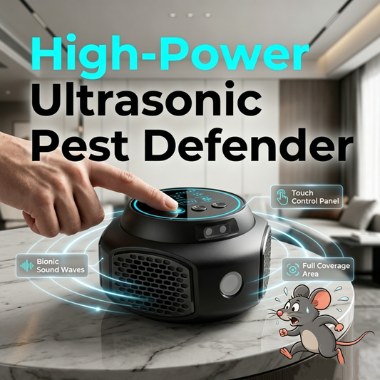 🎖️High-Power Ultrasonic Pest Repeller