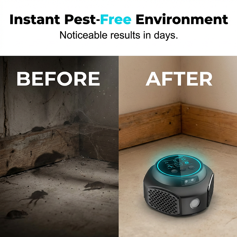 🎖️High-Power Ultrasonic Pest Repeller