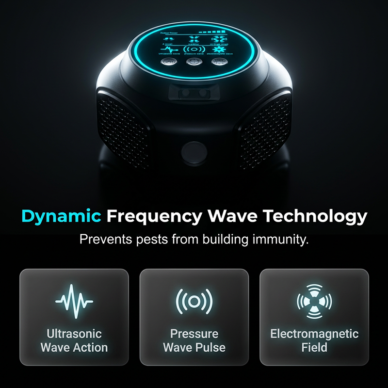 🎖️High-Power Ultrasonic Pest Repeller