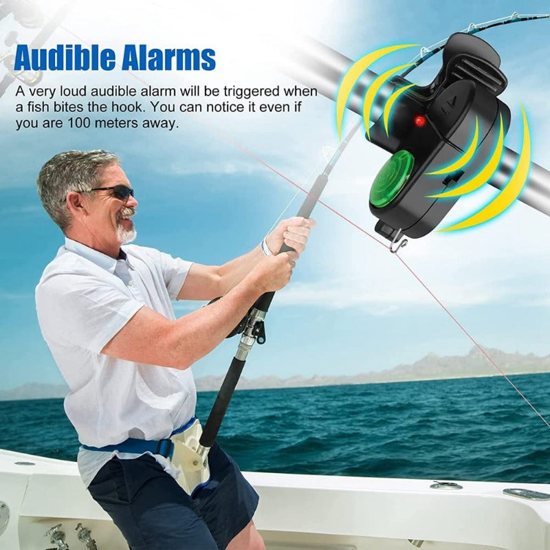 ✨Fishing Bite Alarm with Sound & LED Light