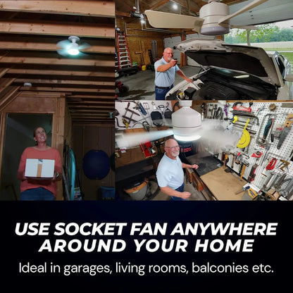 🔥LAST DAY SALE 50% OFF⏳40W LED Ceiling Fan Light – 20.5” Ultra-Quiet with Remote 🎯 | E27 + FREE B22 Adapter 🔌 | For Bedroom 😴, Kitchen 👩‍🍳 & Garage 🛠️