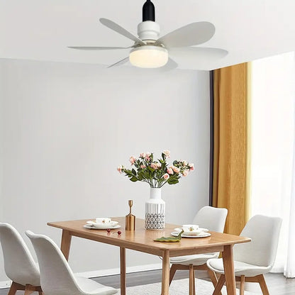 🔥LAST DAY SALE 50% OFF⏳40W LED Ceiling Fan Light – 20.5” Ultra-Quiet with Remote 🎯 | E27 + FREE B22 Adapter 🔌 | For Bedroom 😴, Kitchen 👩‍🍳 & Garage 🛠️