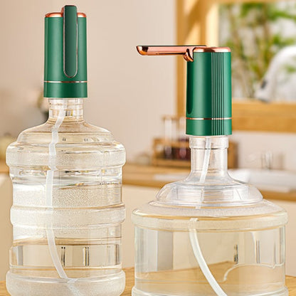 🔥 LIMITED-TIME 50% OFF! 💥 Automatic Dispenser Pump – Rechargeable, Foldable Spout, Universal Fit ✨