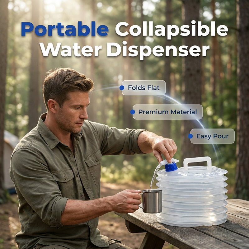 🎖️📢📢50% OFF !! ⏰Collapsible Water Container with Spigot