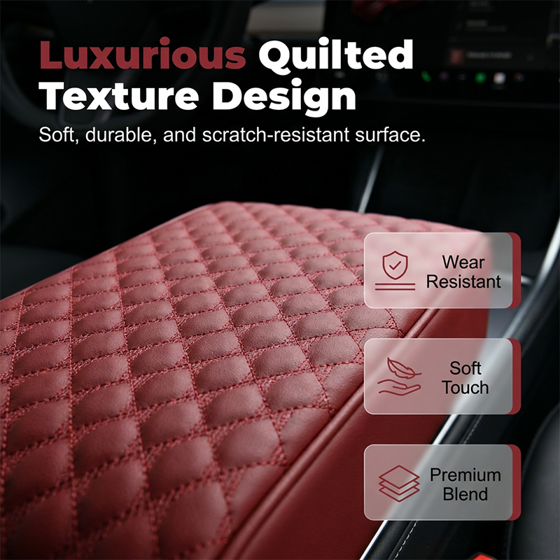 🔥Car Armrest Storage Box with Cup Holder
