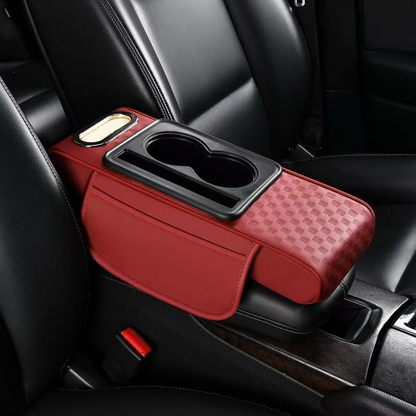 🔥Car Armrest Storage Box with Cup Holder