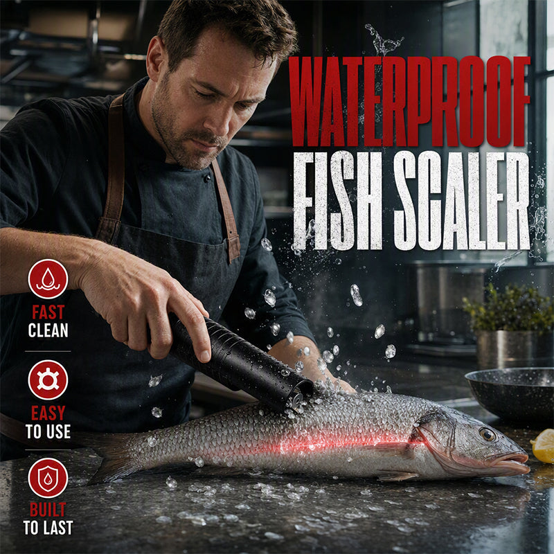 🔥Electric Waterproof Fish Scaler Tool