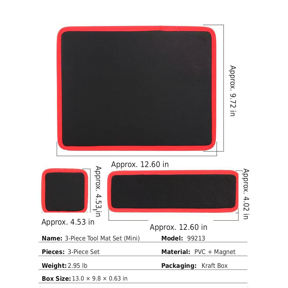 🔥Double-sided Flexible Magnetic Tool Mat & Tray Holder 🛠️🧲