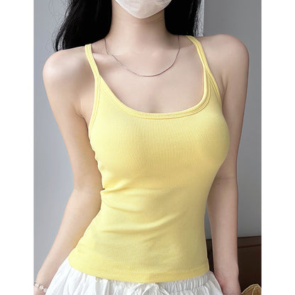 ✨Women’s Workout Tank Top with Built-In Bra👚